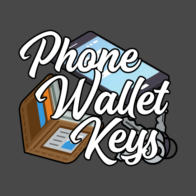 Phone Wallet Keys by HIDENbehindAroc