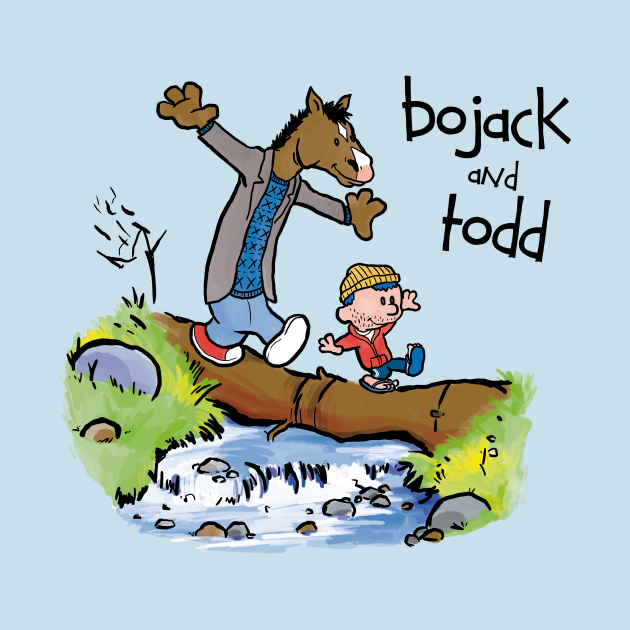 Discover Bojack and Todd - Bojack Horseman - T-Shirt