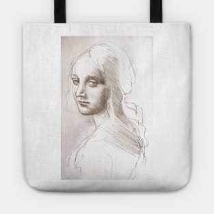 Leonardo da Vinci - Head of an Angel Tote