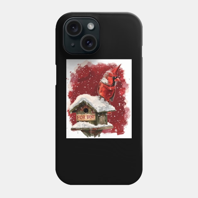 Cardinal Bird Apparel Paradise Phone Case by Camping Addict