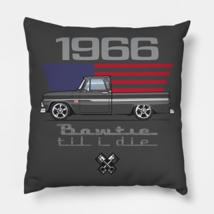 Bow Tie Til I Die Pillow