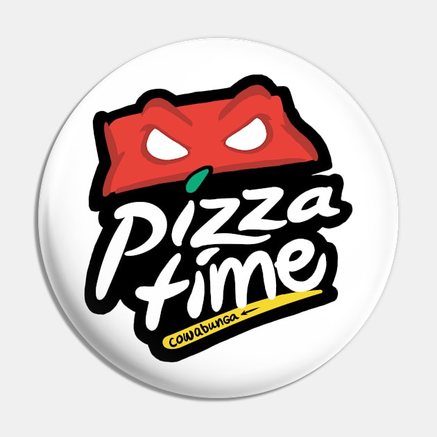 Pizza Time Pin by IdeasConPatatas