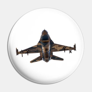 F-16 Blizzard Aggressor Head-On No Background Pin