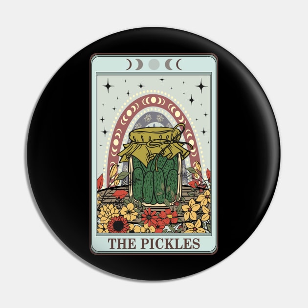 Funny food tarot card, pickles Pin by ThirdEyeDesign