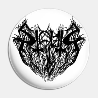 Black Metal Stouts (BLACK) Pin