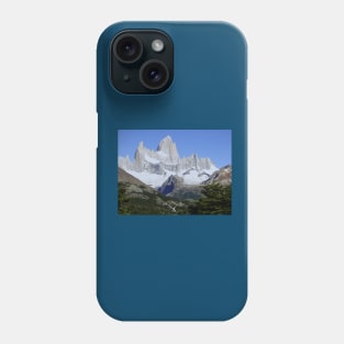 Nearing the summit of Mt Fitz Roy Phone Case