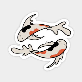 Koi Fishies Magnet