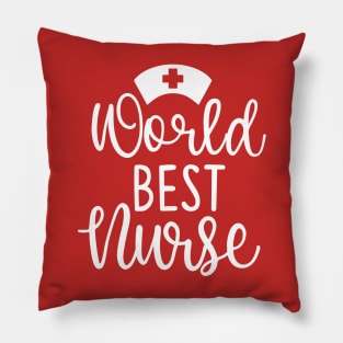 Worlds Best Nurse Pillow