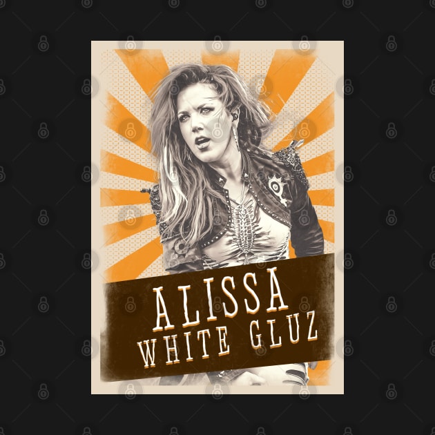 Vintage Aesthetic Alissa White Gluz by SkulRose