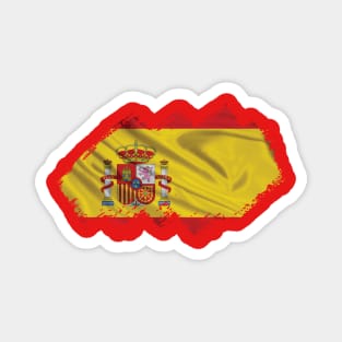 Spanish Flag Magnet