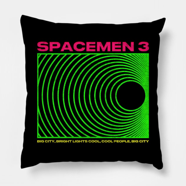 Big City ∆∆∆ Spacemen 3 ∆∆∆ Original Design Pillow by DankFutura