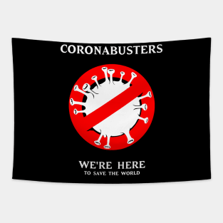 Coronabusters (Ghostbusters) Tapestry