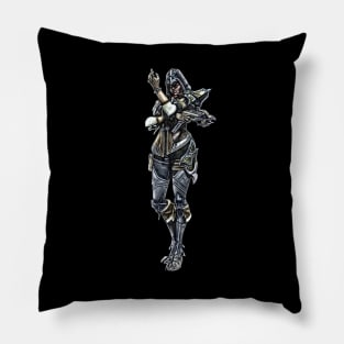 Overwatch Sombra Demon Hunter Skin Pillow