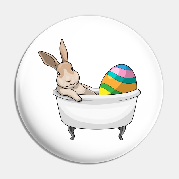 Bunny Easter Easter egg Bathtub Pin by Markus Schnabel