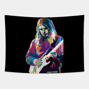 Abstract Guitarist Adam Jones in WPAP Tapestry