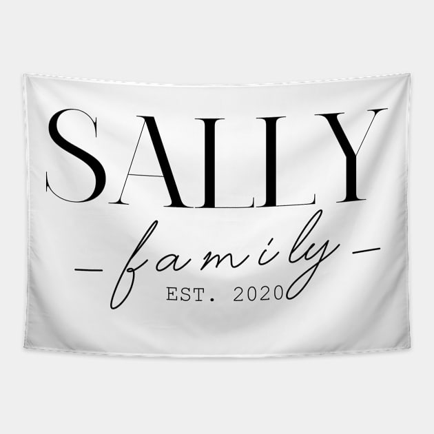 Sally Family EST. 2020, Surname, Sally Tapestry by ProvidenciaryArtist