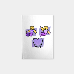 Piggy Roblox Notebooks Teepublic Uk - bunny and carrots cute game character piggy roblox notebook teepublic