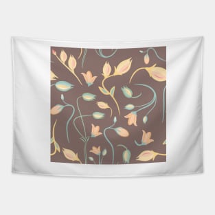 seamless summer tiny floral pattern Tapestry