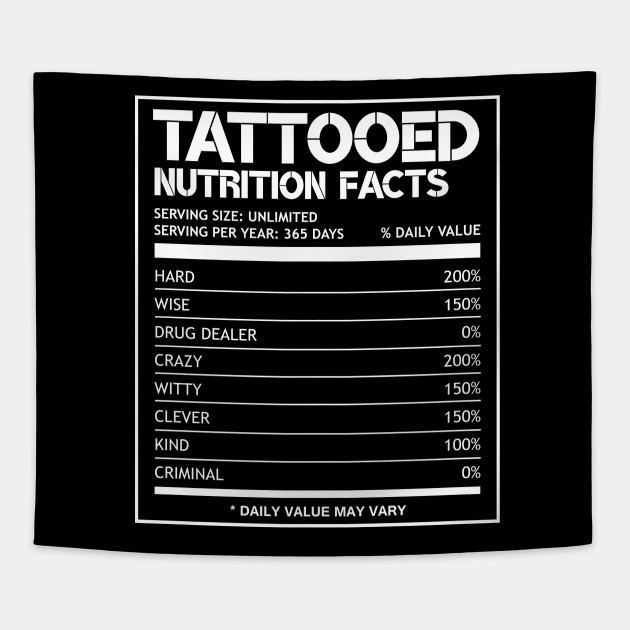 Tattooed Nutrition Facts
