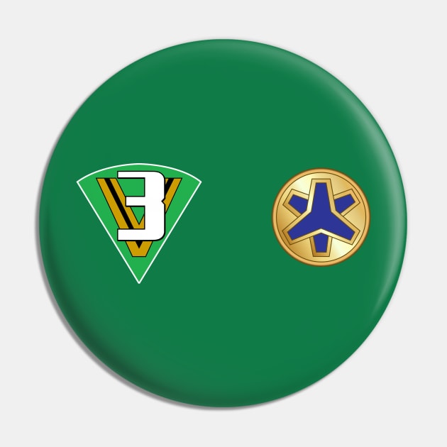 Lightspeed Rescue 3 Green Pin by mavgagliano