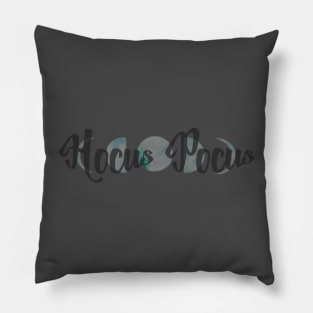 Hocus pocus watercolor moon phases Pillow