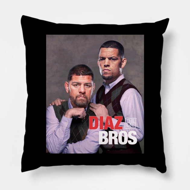 Diaz Bros Pillow by The40z