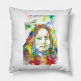 PARAMAHANSA YOGANANDA - watercolor portrait .2 Pillow