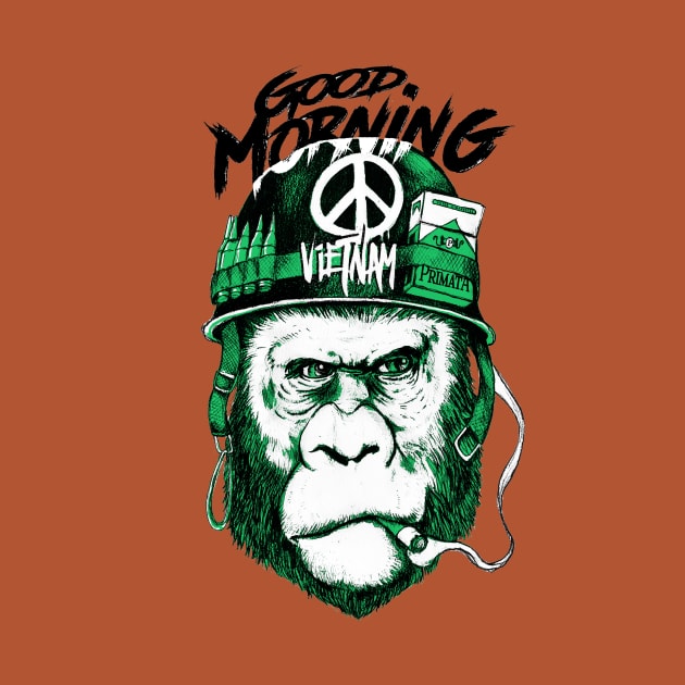 Vietnam Ape War by primate