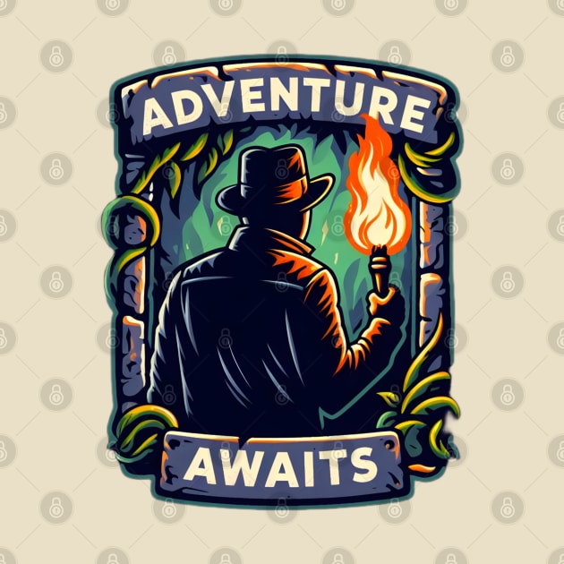 Adventure Awaits - Explorer Silhouette by Fenay-Designs