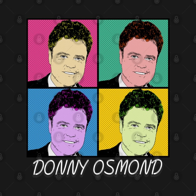 Donny Osmond 80s Pop Art Style by ArtGaul