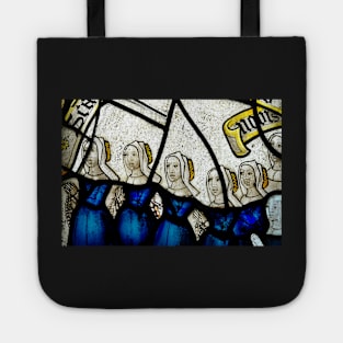 The Ladies In Their Fine Blues Dresses Tote