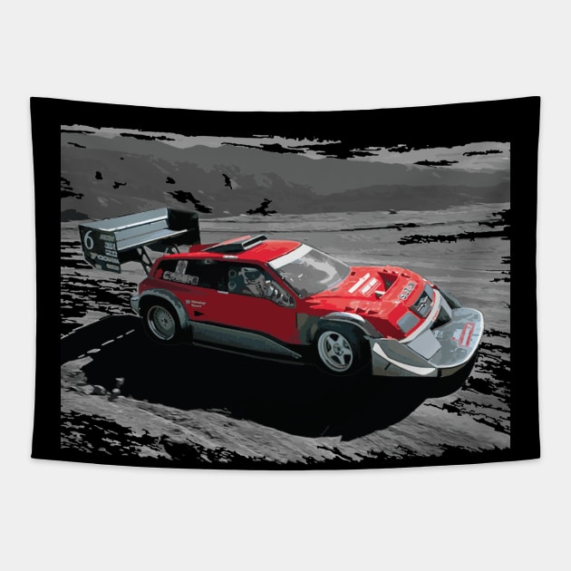 Suzuki V6 ESCUDO Pikes Peak Special '98 jdm gt3 Tapestry by cowtown_cowboy