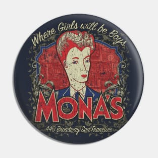 Mona's 440 Club 1936 Pin