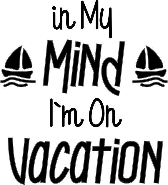 On Vacation Kids T-Shirt by Barthol Graphics