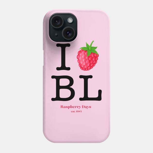 I Love Bear Lake Phone Case by PG Utah Merch