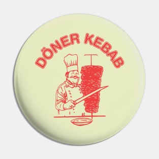 Doner Kebab Banner Pin