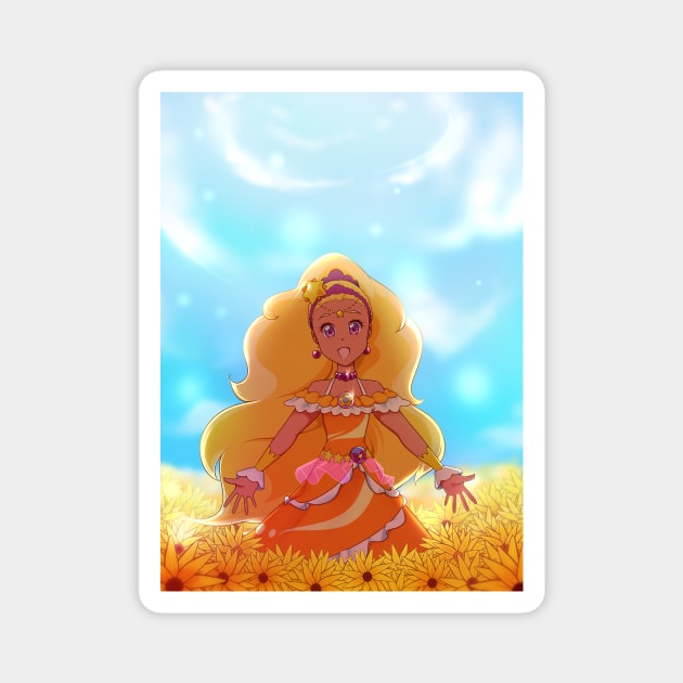 Soleil - Sunflower Field Magnet by ButterflyLatte