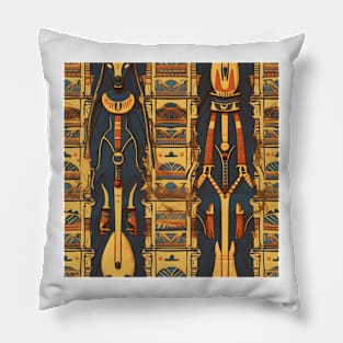 Ancient Egyptian Pattern 1 Pillow