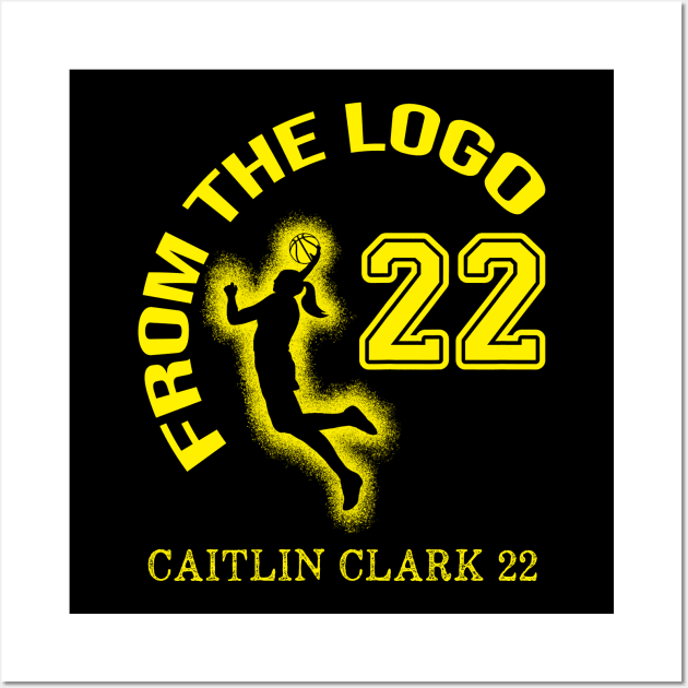 From The Logo 22 Caitlin Clark Poster, Caitlin Clark Poster