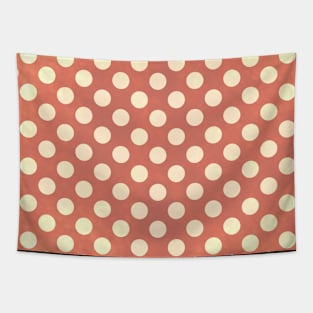 Pink polka dot Tapestry