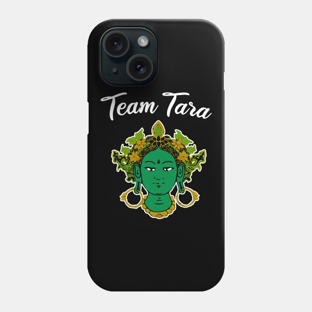 Green Tara Jetsun Dolma Tibetan Indian Buddhism Dharma Phone Case by Mindseye222