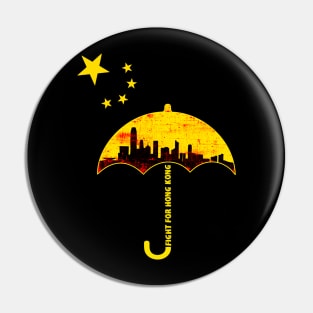 free hong kong political apparel pro Pin