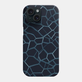 Black Hexagonal Pattren Phone Case