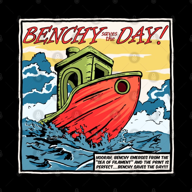 Benchy saves the Day by Fibre Grease