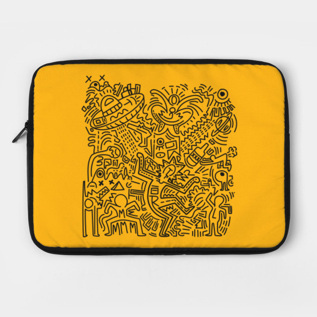 rick and morty laptop case
