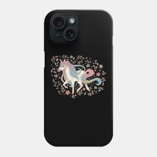 Flower Unicorn Phone Case