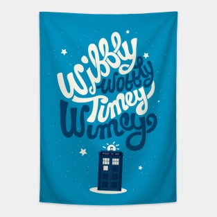 Wibbly Wobbly Timey Wimey Tapestry