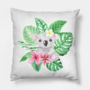 Kawaï Tropical Koala Pillow