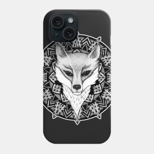 Fox Mandala Phone Case