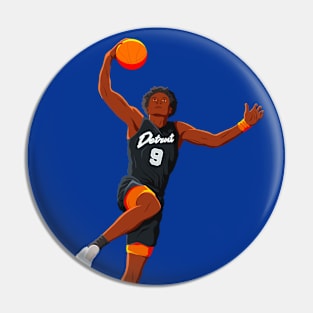 Ausar Thompson - Detroit Pistons Basketball Pin